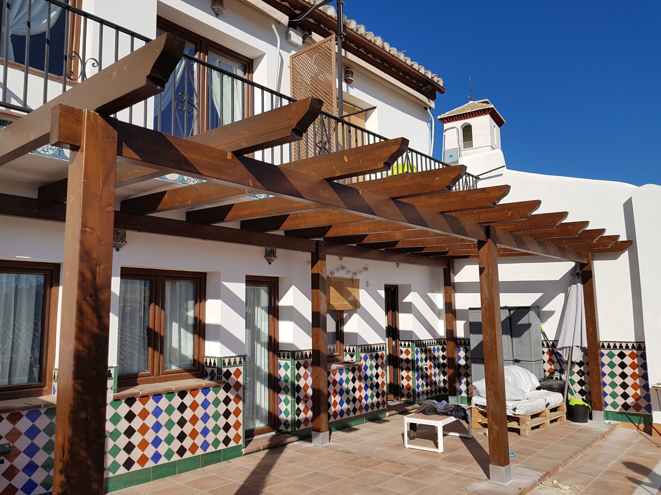 Estructura de madera en Granada - Málaga