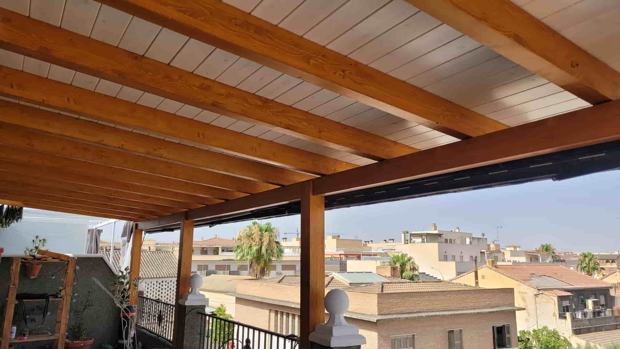 Montaje de porche en Málaga